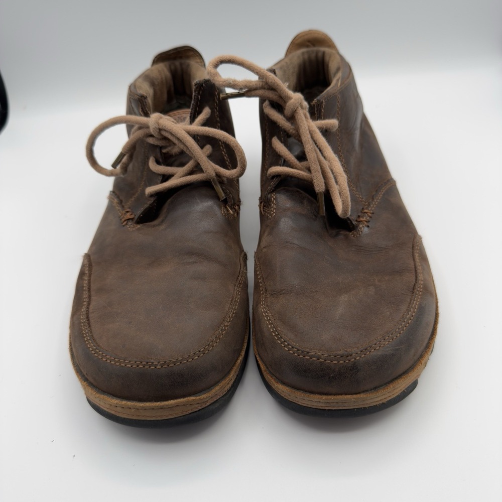 OLUKAI Kamuela Men's‎ Leather Lace Up Chukka Boots Size 10.5
